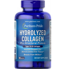 Колаген для суглобів Puritan's PrideHydrolyzed Collagen 1000 мг 180 таб