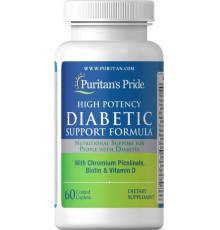 Комплекс для діабетиків Puritan's Pride Diabetic Support Formula 60 таб