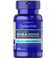 ДГЕА Дегідроепіандростерон Puritan's Pride DHEA 50 мг 50 таб
