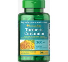 Куркумін Puritan's Pride Turmeric Curcumin 500 мг 90 капс