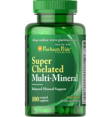 Мультимінеральний комплекс Puritan's Pride Multi Mineral 100 таб