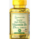 Вітамін Д3 (холекальциферол) Puritan's Pride Vitamin D3 1000 МЕ 200 капс