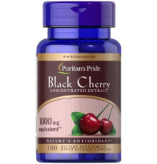 Чорна вишня Puritan's Pride Black Cherry 1000 мг 100 капс