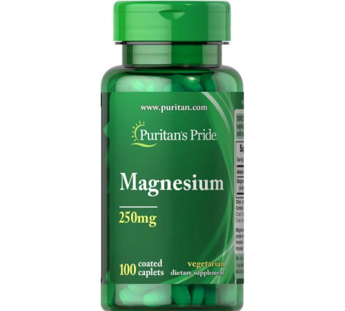 Магний оксид Puritan's Pride Magnesium 250 мг 100 капс