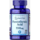 Пантотенова кислота (вітімін В5) Puritan's Pride Pantothenic Acid 550 мг 100 капс