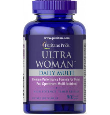 Мультивітаміни для жінок Puritan's Pride Woman ™ Daily Multi Timed 90 таб