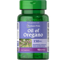 Масло орегано Puritan's Pride Oil of Oregano 150 мг 90 гел капс