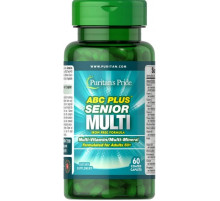 Мультивитамины и минералы 50+ Puritan's Pride  ABC Plus Senior Multi 60 капс