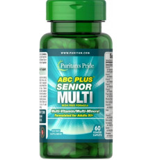 Мультивітаміни і мінерали 50+ Puritan's Pride  ABC Plus Senior Multi 60 капс