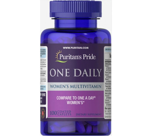 Мультивітаміни для жінок Puritan's Pride Women's Multivitamin 100 таб