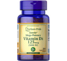 Витамин Д3 Puritan's Pride Vitamin D3 5000 МЕ 100 капс