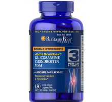 Глюкозамин хондроитин и МСМ Puritan's Pride Glucosamine Chondroitin MSM  120 капс