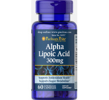 Альфа-липоевая кислота Puritan' Pride  Alpha Lipoic Acid 60 капс