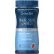 Формула для шкіри волосся і нігтів Puritan's Pride Hair Skin & Nails 80 жев таб полуниця