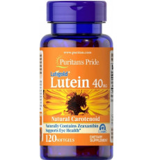 Лютеїн підтримка зору Puritan's Pride Lutein 40 мг 120 гел капс