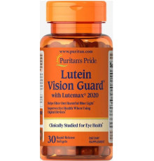 Лютеїн із зеаксантином та цинком для зору Puritan's Pride Lutein Vision Guard 30 гел капс