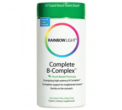 Комплекс вітамінів В Rainbow Light Complete B-Complex 90 таб