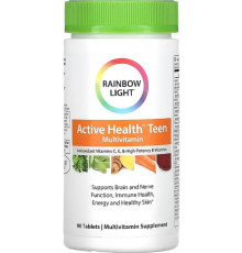 Вітаміни для підлітків із комплексом для шкіри Rainbow Light Active Health Teen 90 таб