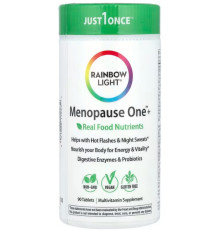 Мультивітаміни для жінок для жіночого здоров'я Rainbow Light Menopause One 90 таб