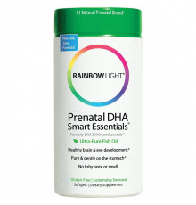 Риб'ячий жир для вагітних Rainbow Light Prenatal DHA 60 капс