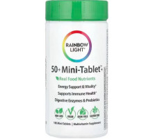 Комплекс витаминов и минералов Rainbow Light Food-Based Multivitamin 50+ 180 мини таб