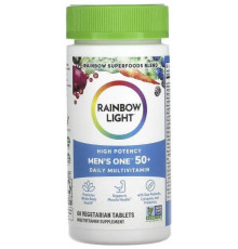 Вітаміни та мінерали для чоловіків 50+ Rainbow Light  Men's One 50+ 60 таб