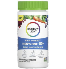 Мультивітаміни для чоловіків 50+ Rainbow Light Men's One 50+ 90 таб