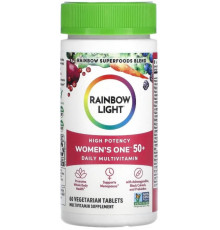 Мультивітаміни для жінок 50+ Rainbow Light Women's One 50+ 60 таб