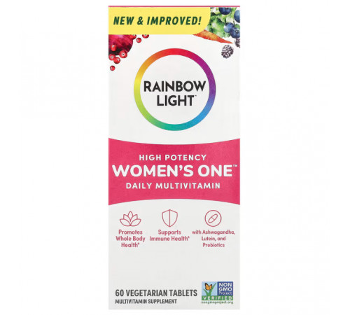 Мультивитамины для женщин Rainbow Light Women's One Multivitamin 60 капс