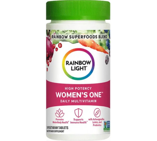 Мультивітаміни для жінок Rainbow Light Women's One 30 капс