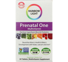 Мультивитамины для беременных Rainbow Light Prenatal One 30 таб