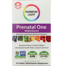 Мультивітаміни для вагітних Rainbow Light Prenatal One 30 таб