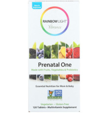 Мультивітаміни для вагітних Rainbow Light Prenatal One 120 таб