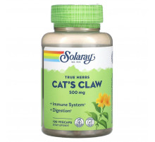 Котячий кіготь Solaray Cat's Claw 100 капс