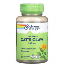 Котячий кіготь Solaray Cat's Claw 100 капс