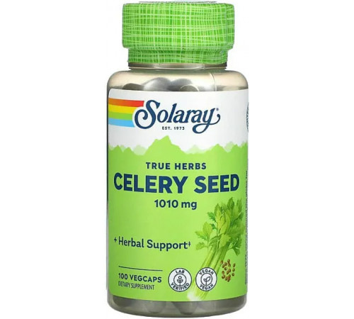 Селера протизапальний засіб Solaray Celery Seed 505 мг 100 капсул