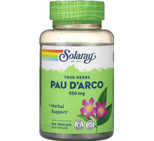 По д'арко Solaray Pau D'Arco 100 капс