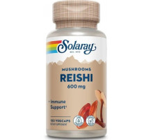 Єкстракт грибів рейші Solaray Reishi Mushroom 600 мг 100 капс