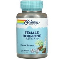 Суміш жіночих гормонів Solaray Female Hormone Blend SP-7C 180 капсул