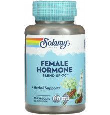 Суміш жіночих гормонів Solaray Female Hormone Blend SP-7C 180 капсул