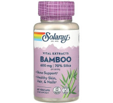 Бамбук экстракт стебля Bamboo Solaray 300 мг 60 капсул