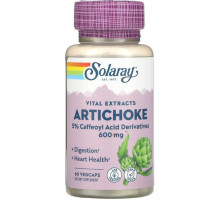 Артишок Solaray Artichoke Leaf Extract 60 капс