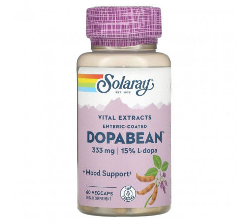 Мукуна пекуча Solaray Mucuna Pruriens 60 капс