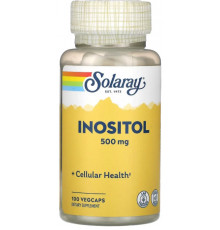 Інозитол при цукровому діабеті Solaray Inositol 500 мг 100 вег капс
