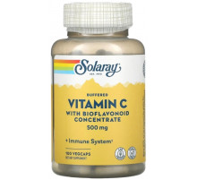 Вітамін С з біофлавоноїдами Solaray Vitamin C with Bioflavonoid 500 мг 100 капс