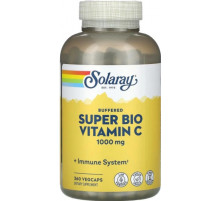 Буферизований вітамін С, Bio C Buffered, Solaray, 360 капсул