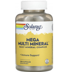 Мультимінерали великий комплекс Solaray Multi Mineral 200 капсул