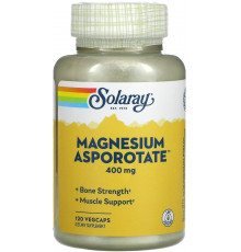 Магній аспартат цитрат оротат 400 Solaray Magnesium Asporotate 120 капс