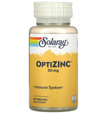Оптіцинк Solaray OptiZinc 30 мг 60 капс