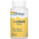 Лизин Витамин С Цинк Solaray L-Lysine 90 таб